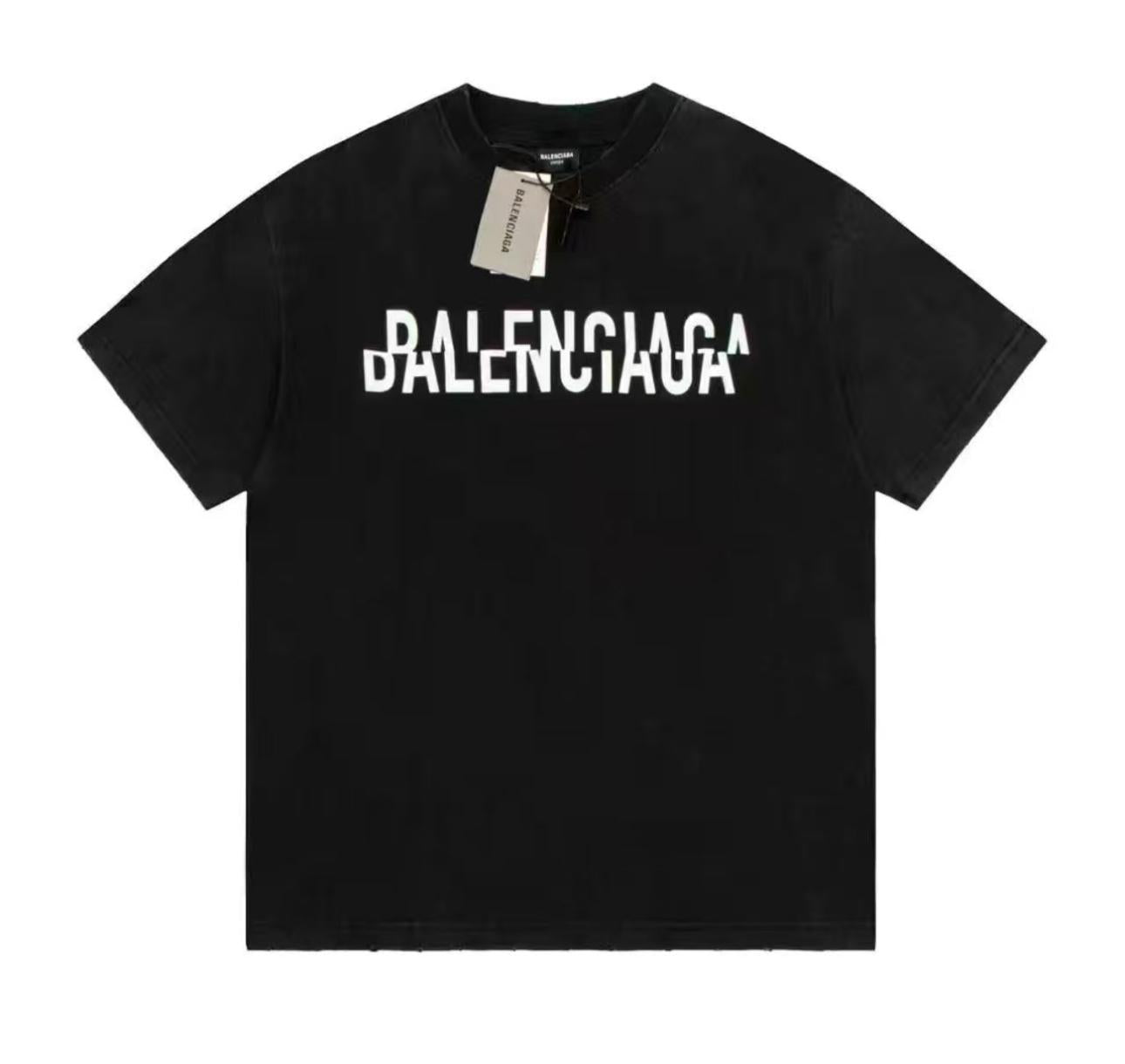 Футболка Balenciaga 3D центр