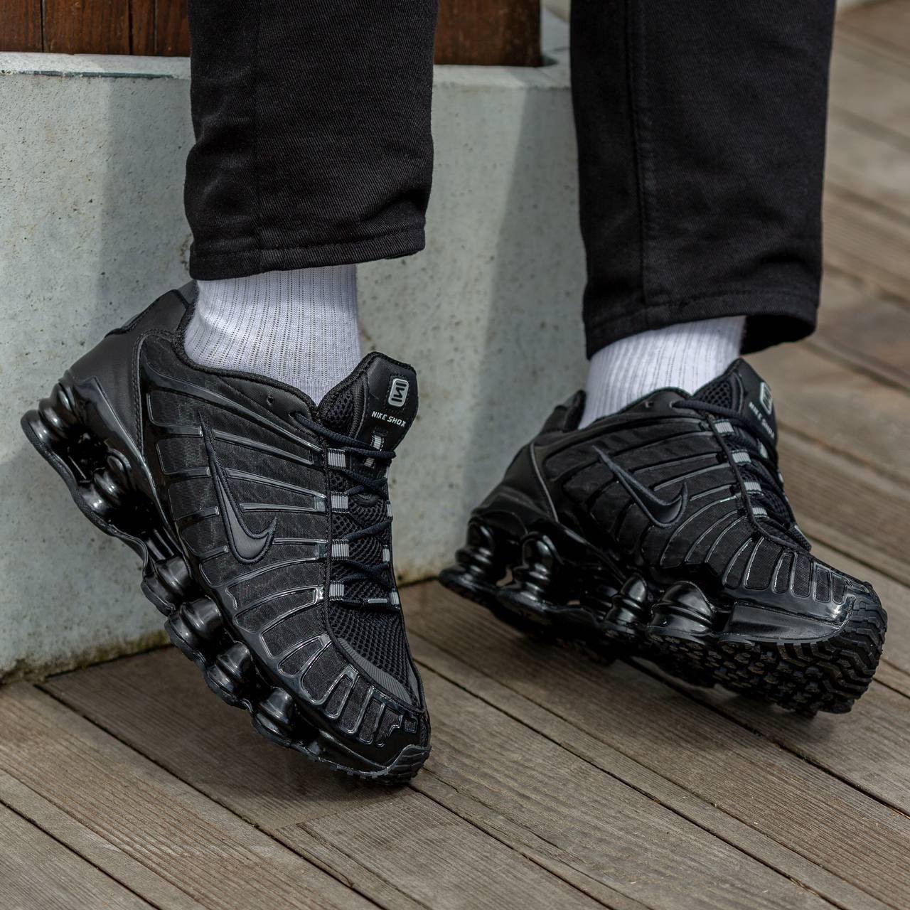 Кросівки чоловічі Nike SHOX TL Black