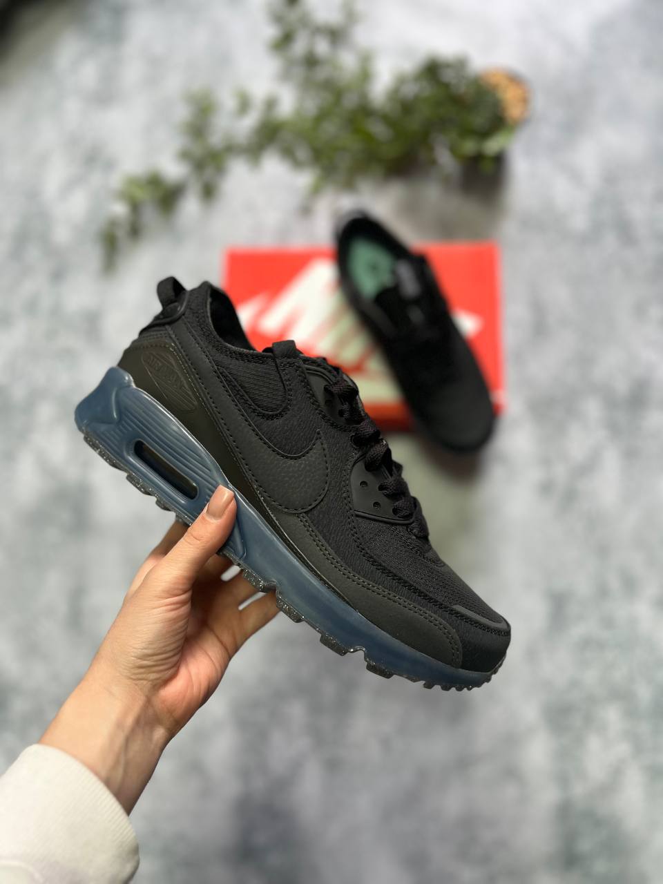 КРОСІВКИ ЧОЛОВІЧІ NIKE AIR MAX TERRASCAPE 90 CASUAL SHOES BLACK
